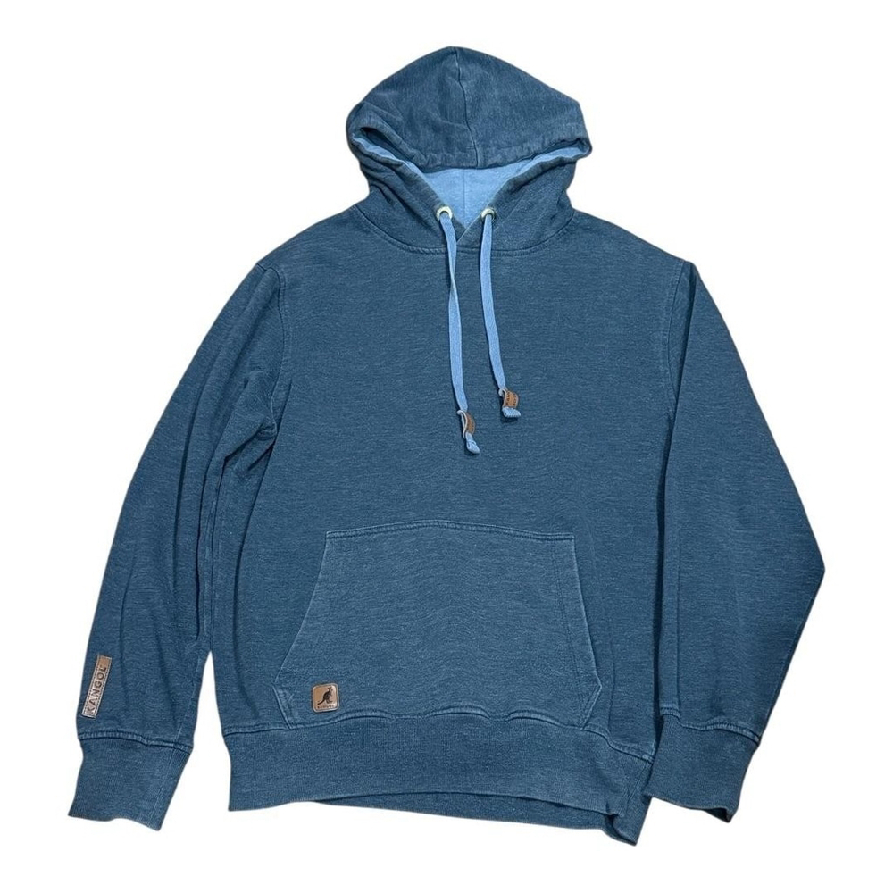Kangol Hoodie Mens Medium Pullover Kangaroo Pocket Drawstring Casual Sweatshirt